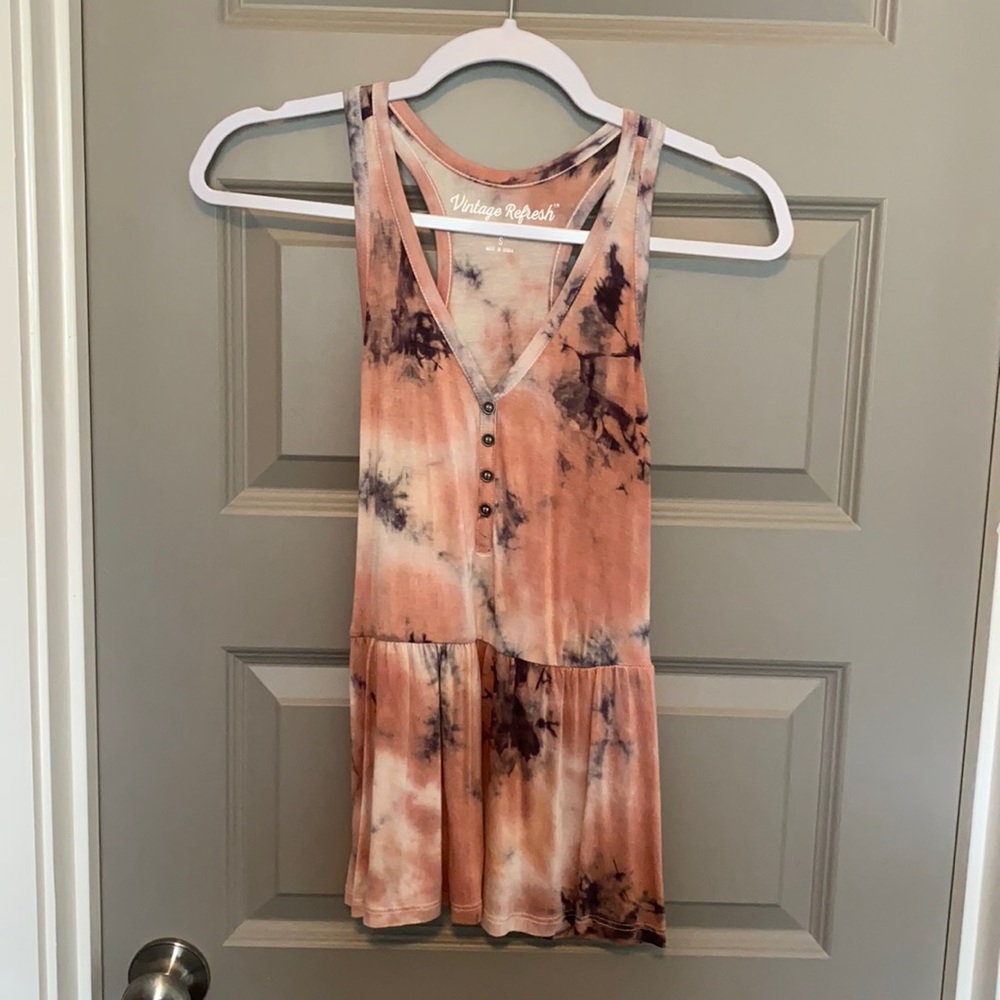 Tie-dye tank